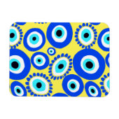 Griechisches Auge Lucky Symbol Magnet (Horizontal)