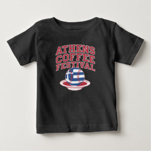 Griechisches Baseball-Logo Baby T-shirt