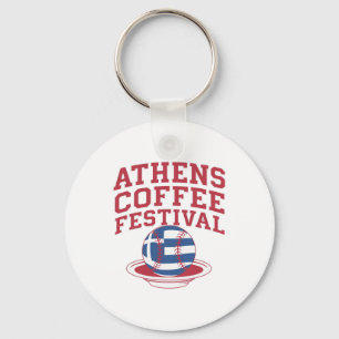 Griechisches Baseball-Logo Schlüsselanhänger