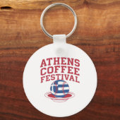 Griechisches Baseball-Logo Schlüsselanhänger (Vorderseite)