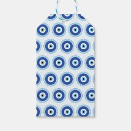 Griechisches böses Auge auf griechischer Ebene Geschenkanhänger