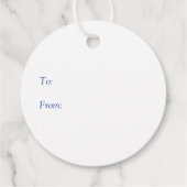 Griechisches böses Auge auf griechischer Ebene Geschenkanhänger (Rückseite)