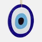 Griechisches böses Auge stört Design Keramik Ornament (Rechts)