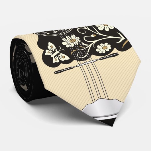 Griechisches Bouzouki Krawatte (Gerollt)