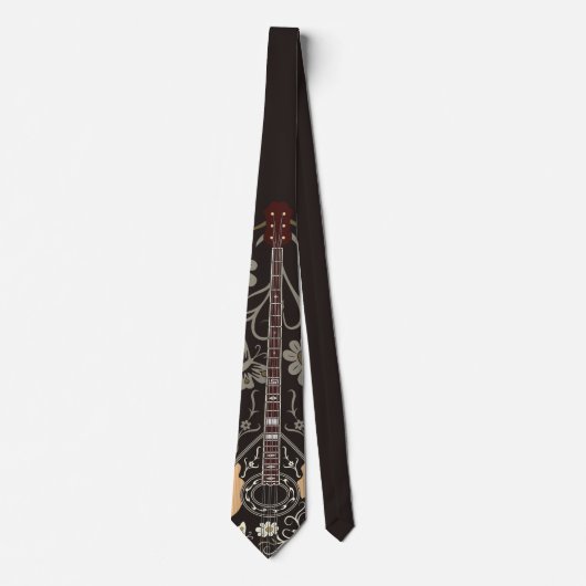 Griechisches Bouzouki Krawatte (Vorderseite)