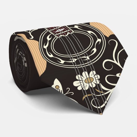 Griechisches Bouzouki Krawatte (Gerollt)