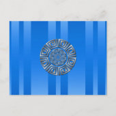 Griechisches Circle Motif Postkarte (Vorderseite)