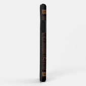 Griechisches dekoratives Muster Case-Mate iPhone Hülle (Hinten/Rechts)