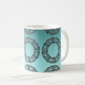 Griechisches Design Kaffeetasse (VorderseiteRechts)
