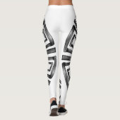 Griechisches Design Leggings (Rückseite)