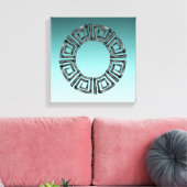 Griechisches Design Leinwanddruck (Insitu (Wohnzimmer))