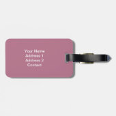 Griechisches Design mit Windmühle und Donkey Gepäckanhänger (Rückseite horizontal)