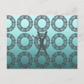 Griechisches Design Postkarte (Vorderseite)