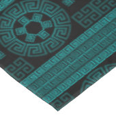 Griechisches Designtablett Tischdecke (Schrägansicht)