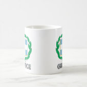 Griechisches Emblem Kaffeetasse (Mittel)