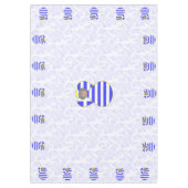 Griechisches Engel-Grauhaar mit Flag-Tableteklett Tischdecke (Vorderseite)