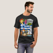 Griechisches Erbe T-Shirt (Vorne ganz)