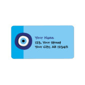 Griechisches Evil Adressaufkleber (Vorne)