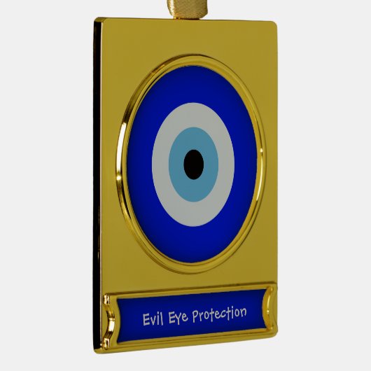 Griechisches Evil Banner-Ornament Gold (Rechts)