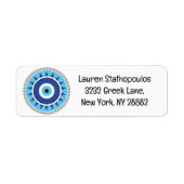 Griechisches Evil Eye Blau (Vorne)