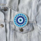 Griechisches Evil Eye Blau Button (Beispiel)