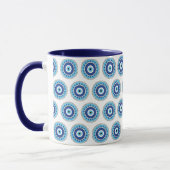 Griechisches Evil Eye Blau Tasse (Links)