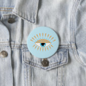 Griechisches Evil Eye Blue Button (Beispiel)