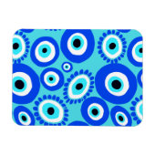 Griechisches Evil Eye Lucky Symbol Magnet (Horizontal)