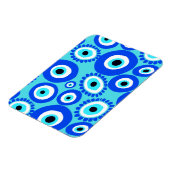 Griechisches Evil Eye Lucky Symbol Magnet (Linke Seite)