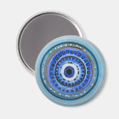 Griechisches Evil Eye Magnet (Vorderseite/Rückseite)