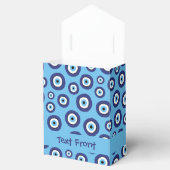 Griechisches Evil Eye Muster Geschenkschachtel (Geöffnet)