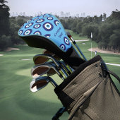 Griechisches Evil Eye Muster Golf Headcover