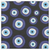 Griechisches Evil Eye Muster Stoff (Nahaufnahme)