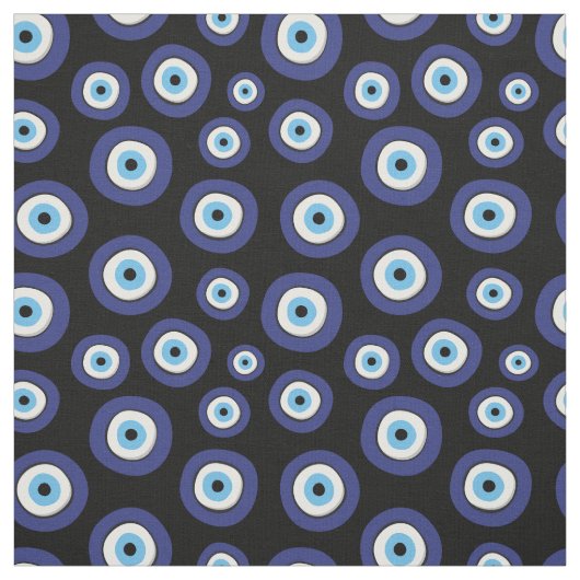 Griechisches Evil Eye Muster Stoff (Muster)
