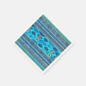 Griechisches Eye und griechisches Schlüsseldekor Serviette (Ecke)