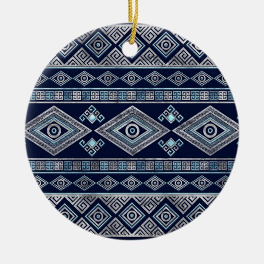Griechisches Eye und Meander Key Ornament (Vorne)