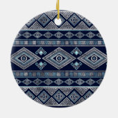 Griechisches Eye und Meander Key Ornament (Hinten)