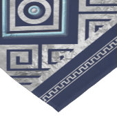 Griechisches Eye und Meander-Schlüsselverzierung Kurzer Tischläufer (Ecke)