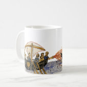 Griechisches Feuer Kaffeetasse (Vorderseite Links)