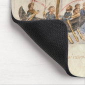 Griechisches Feuer (Pergament) Mousepad (Ecke)
