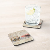 Griechisches Feuer (Pergament) Untersetzer (Rechte Seite)