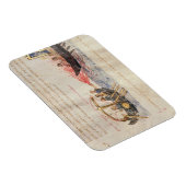 Griechisches Feuer (Vellum) Magnet (Rechte Seite)