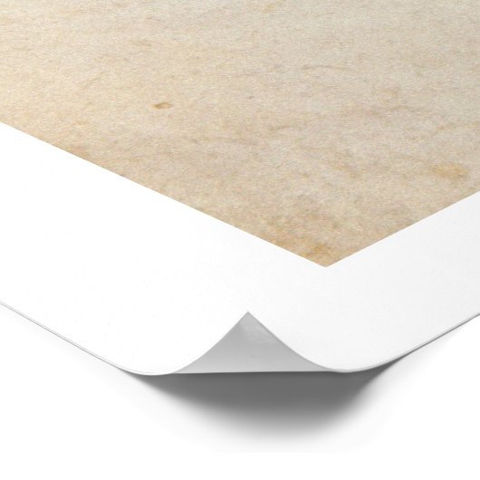 Griechisches Feuer (Vellum) Poster (Ecke)