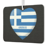 Griechisches Flag Autolufterfrischer (Links)