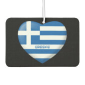 Griechisches Flag Autolufterfrischer (Vorderseite)