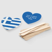 Griechisches Flag Fächer (Non-assembled)
