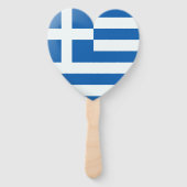 Griechisches Flag Fächer (Vorderseite)