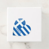 Griechisches Flag Geschenkanhänger (Beispiel)