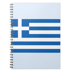 Griechisches Flag-Notebook Notizblock