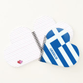 Griechisches Flag Notizblock (Innenseite)